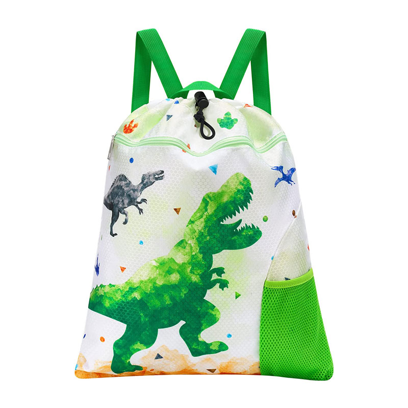 Gleoite Móra Cumas Dineasár Kids Drawstring Backpack