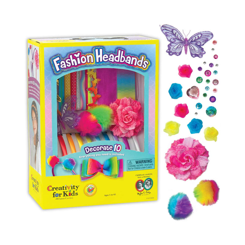 Headbands Kit Ceardaíochta Kids DIY Art Crafts